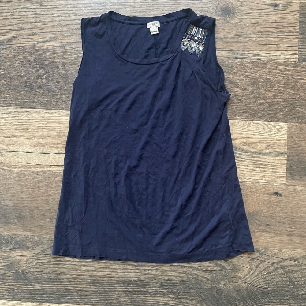 J Crew Sleeveless Blouse